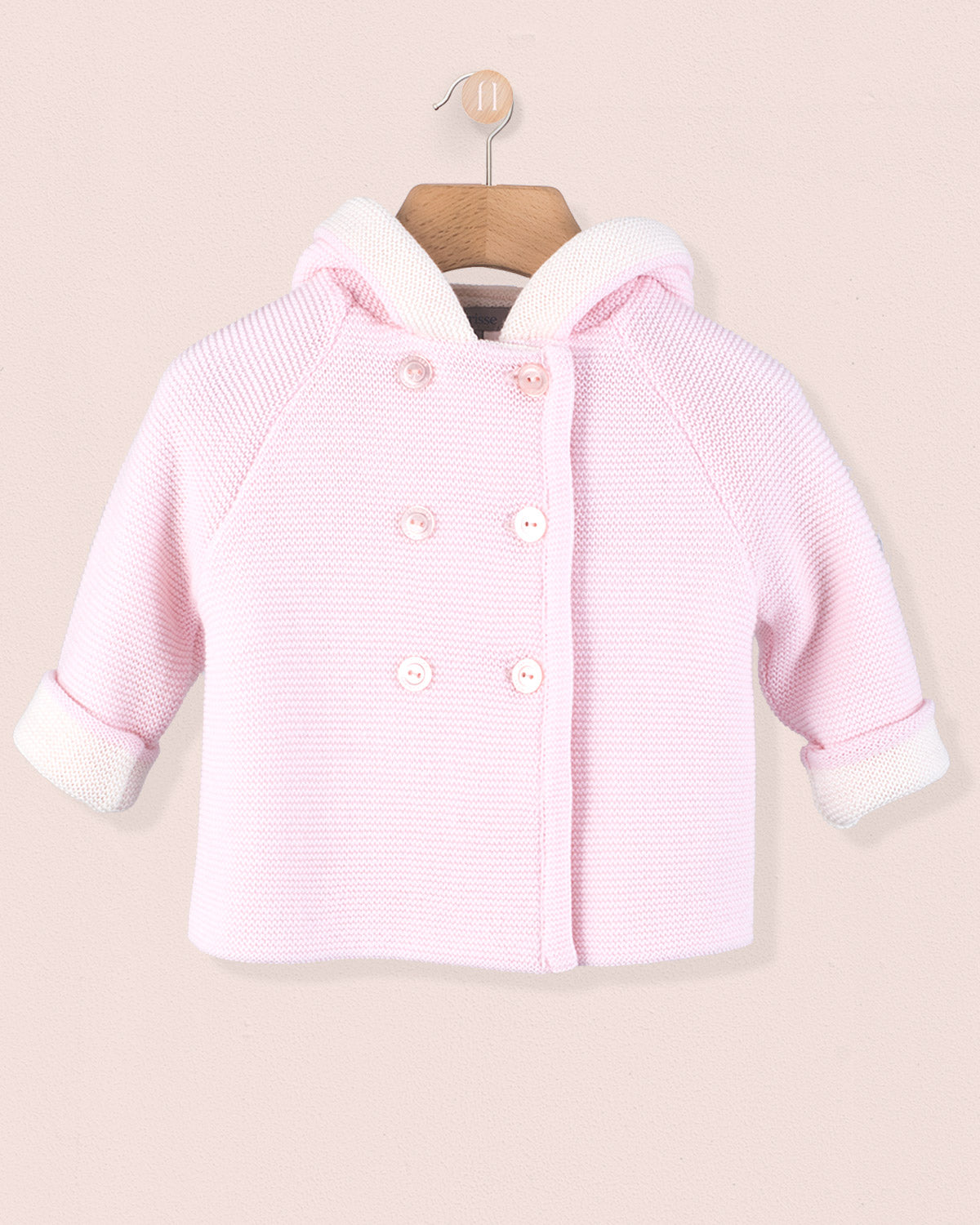 Jackpot Baby Pink Hooded Jacket